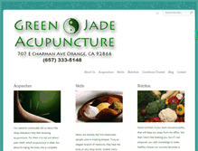 Tablet Screenshot of greenjadeacu.com